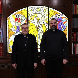 ​Kardinal Bozanić primio provincijala Sebastiana Šujevića